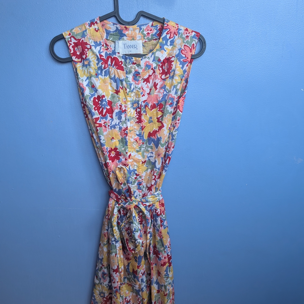 Floral Sleeveless Dress